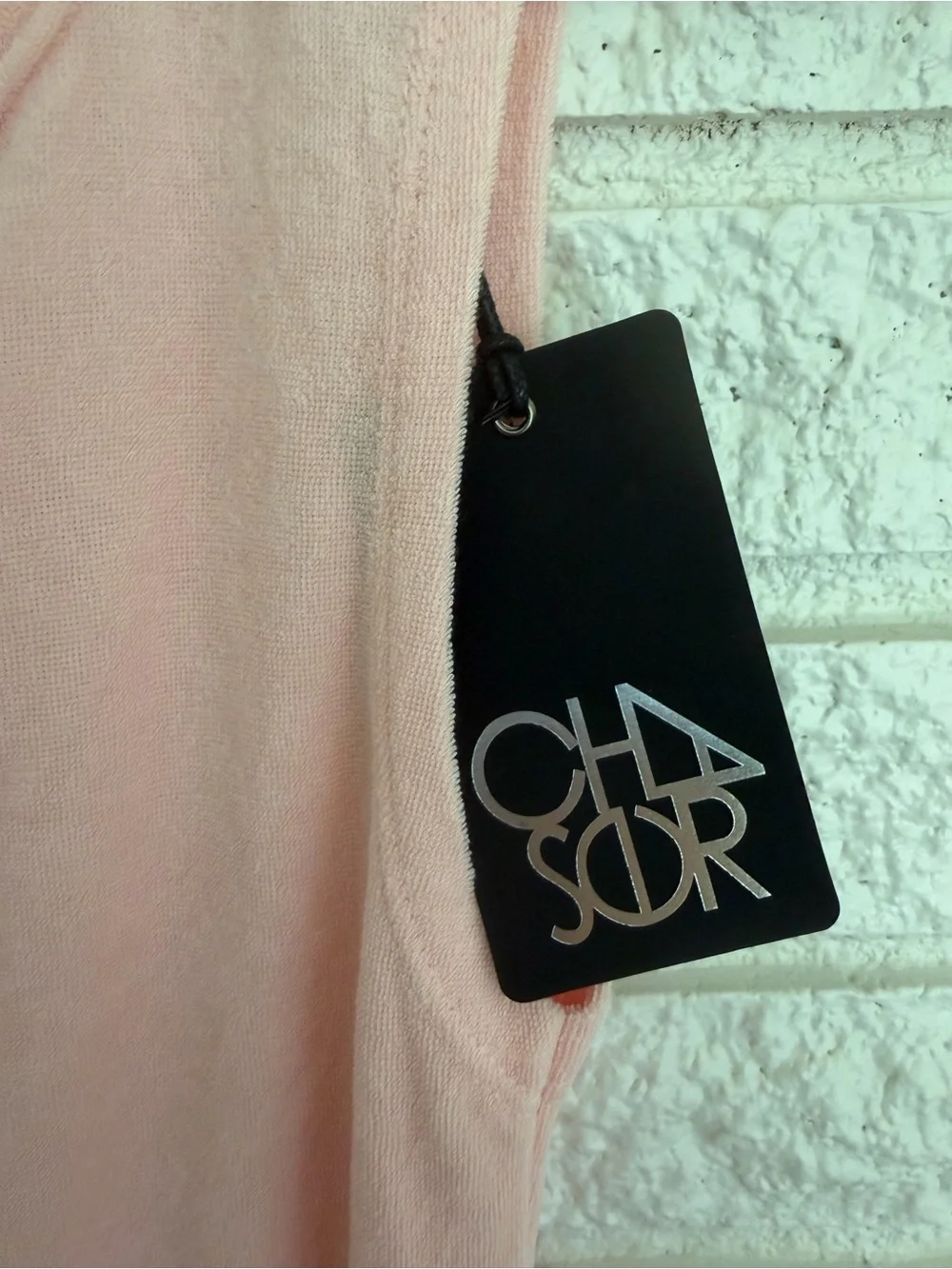 Chaser Girls' Light Pink Terry Swim Coverup Romper